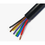 PRZEWÓD ELEKTRYCZNY KABEL 8-żyłowy YLY-S 7x1+1,5mm SAMOCHODOWY LINKA CZARNY